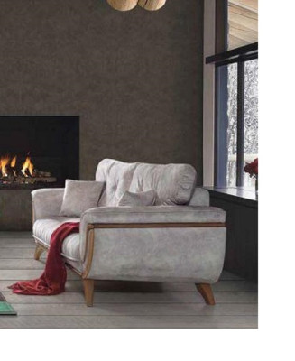 Luxe driezits moderne bank gestoffeerde meubels grijze banken sofa's