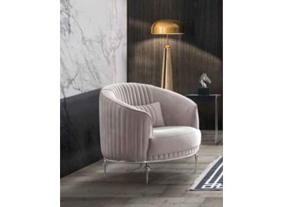 Fauteuil Luxe Eenpersoonsbank Stof Bank Bekleding Meubels Banken Fluweel