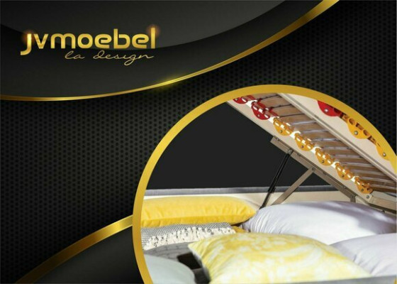 Volledige slaapkamer set Bed 2x Nachtkastje 3-delige sets Designer Luxe Bedden