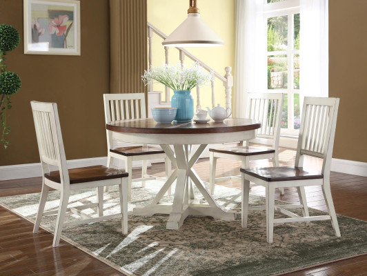 Eettafel 4 stoelen eetkamerset Eetgroep Klassieke tafel Tafelset nieuw