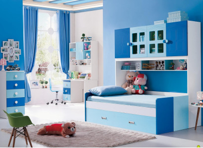 Ontwerper kamer jeugd & kinderen slaapkamer tafel bed commode set nieuw