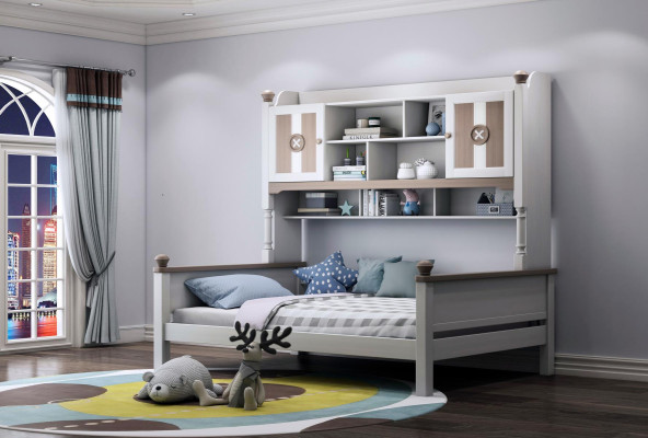 Kinderkamer bed Kinderbedden Slaapkamerdesign Eenpersoonsbed Inrichting Nieuw
