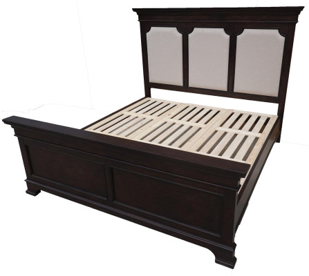 Ontwerp tweepersoonsledikant leren bedden bed hout gestoffeerd slaapkamer huwelijk 180x200