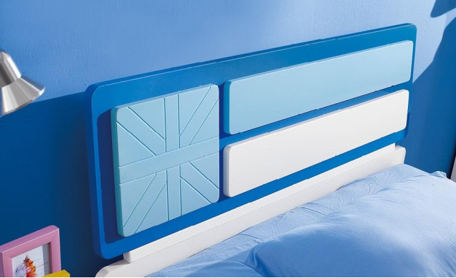 Kinderkamer set Bed Kledingkast Moderne jeugd slaapkamer Nieuwe 4-delige set.