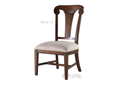 Luxe Design Zitstoel Stoelen Zitting Eetkamer Hout Textiel Fauteuil Massief Hout Nieuw