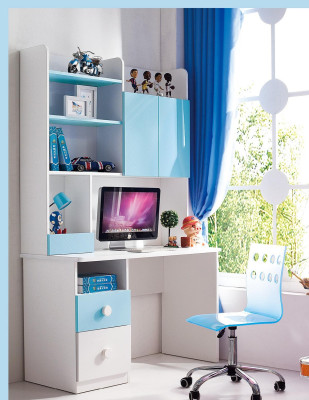 Kinder Compleet Set Jeugdkamer Bed Commode Kast Tafel Bureau 4-delige Meubel