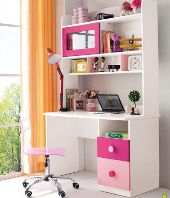 Tafel Bed Kledingkast Ladenkast 4-delige Compleet tienerkamer kinderkamer