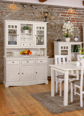 Dressoir in landelijke stijl commodes dressoir meubels boerenkast ladekast massief hout