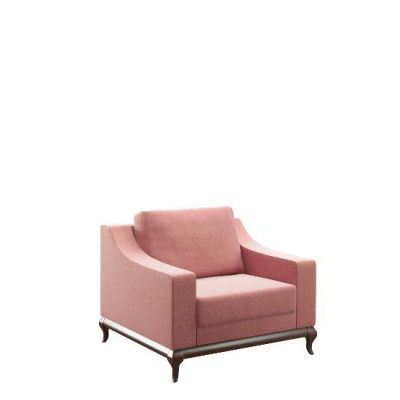 Fauteuil Design Meubels klassieke stijl Woonkamer 95 x 100 cm Loungestoel Nieuw