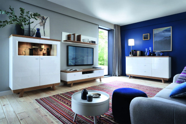 Moderne bureau Chef tafels Aspen hout.
