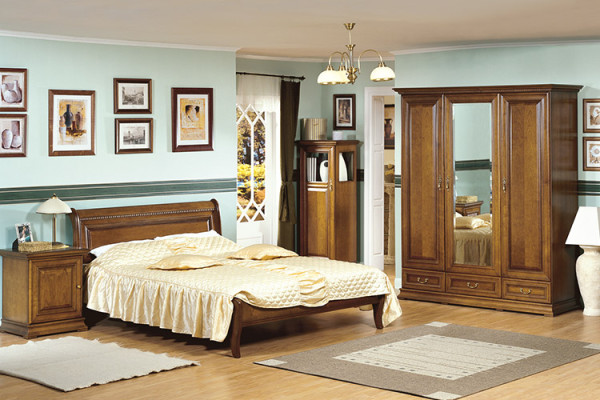 Klassieke bedden Bedden 140/160/180x200cm Italiaanse meubels Tweepersoonsbed Huwelijk Nieuw