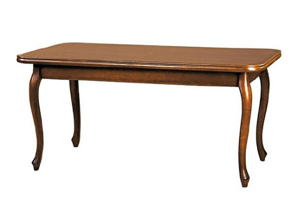 KLASSIEKE TAFELS EETTAFEL EETKAMER TAFEL MASSIEF HOUT ECHT HOUT - Model ZB-2