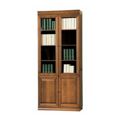 Klassieke kast Boekenkast Boekenplank Vitrine Vitrinekast Glazen kast