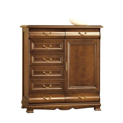 Moderne dressoir Bruin dressoir Houten designmeubelen Sideboard Plank Hotel Nieuw