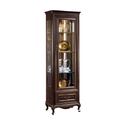 Klassieke vitrinekast woonkamer vitrinekast vitrines Nieuw VW1/2 vitrine