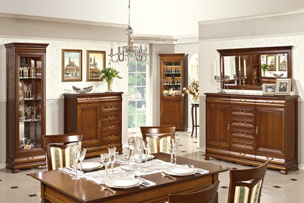 Klassieke commode bijzettafel landhuis dressoir ladenkast commodes model N-K6A