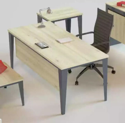 Kantoormeubelen moderne bureau salontafel dressoir bijzettafel 4-delig.