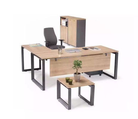 Exclusieve kantoormeubelen Hoekbureau Commode Salontafel 2x Archiefkasten