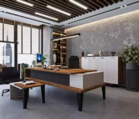 Ontwerpbureau Exclusieve kantoormeubelen Tafel Groot directiebureau