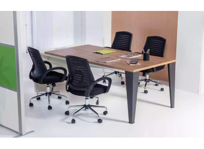 Conferentietafel Tafel Vergadering Besprekingstafel Hout Bureau Tafels 220cm