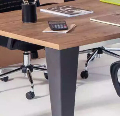 Conferentietafel Tafel Vergadering Besprekingstafel Hout Bureau Tafels 220cm