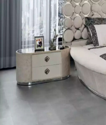 Slaapkamer set modern bed + 2 nachtkastjes + kaptafel + spiegel nieuw