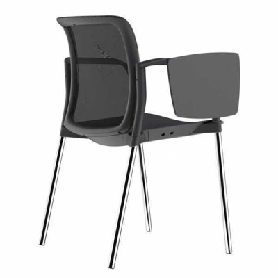 Moderne fauteuil van topkwaliteit, stijlvol design zwarte fauteuil bureaustoel stoel.