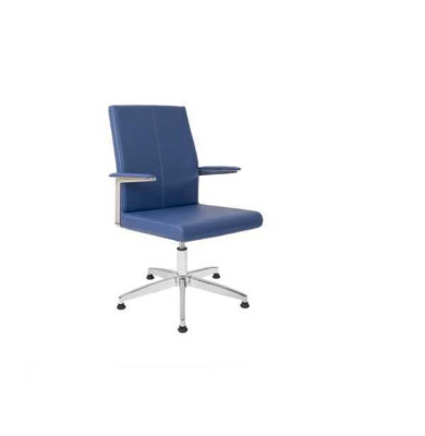 Stijlvolle Gamingstoel blauw bureaustoel draaistoel directiezetel nieuw