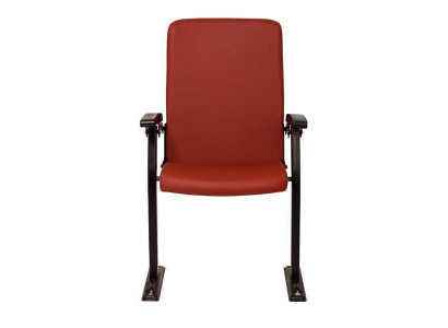 Fauteuil Bank 1-zits voor theaterontwerp Luxe Rood Fauteuil Art Deco Textiel Nieuw