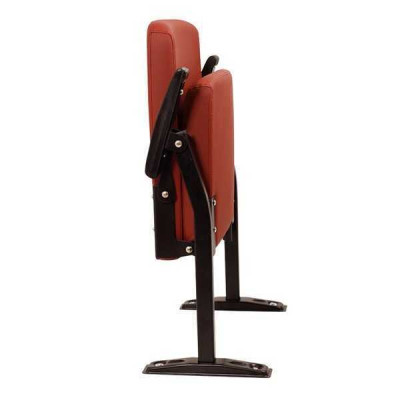 Fauteuil Bank 1-zits voor theaterontwerp Luxe Rood Fauteuil Art Deco Textiel Nieuw