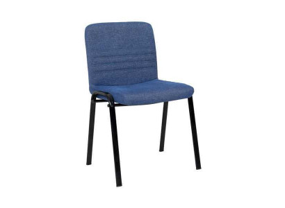 Kantoorstoel Blauwe Luxe Kantoorstoel Stoffen Designerstoel Metalen meubels