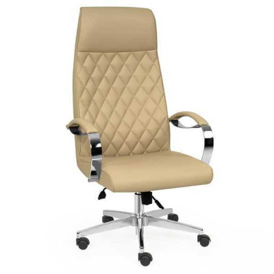 Moderne comfortabele draaistoelmeubels Beige bureaustoel Gaming stoel Nieuwe bureaustoel