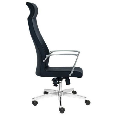 Moderne kunstlederen draaistoel zwart, bureaustoel, gamestoel, bureaustoelen.