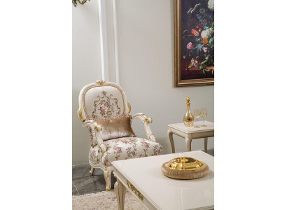 Stoel 1 zits banken Stof Woonkamer Textiel Luxe Fauteuil Fauteuil