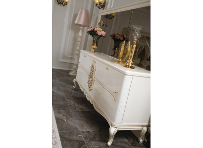 Luxe dressoir xxl dressoir ladekast dressoir kast wit dressoir