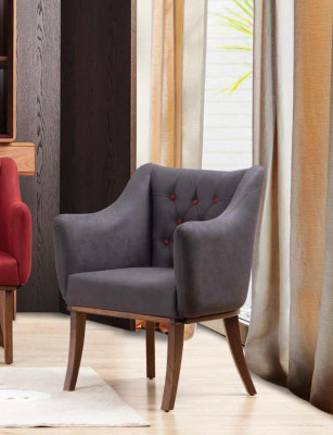 Stoelen Woonkamer Eetkamer Armstoel met Armleuning Luxe Fauteuil Nieuw