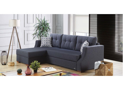 Bank ontwerper Bank met slaapfunctie Bedlade Slaapbank Hoekbank Bank L-vorm
