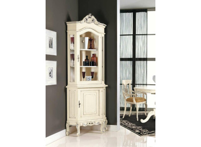 Kasten Hout Vitrines Glas Kast Massief hout Vitrine Woonkamer meubels Dressoir