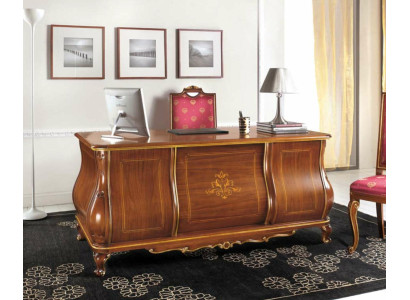 Klassiek chef bureau bureau tafels Italiaanse meubels Computerkantoor Nieuw
