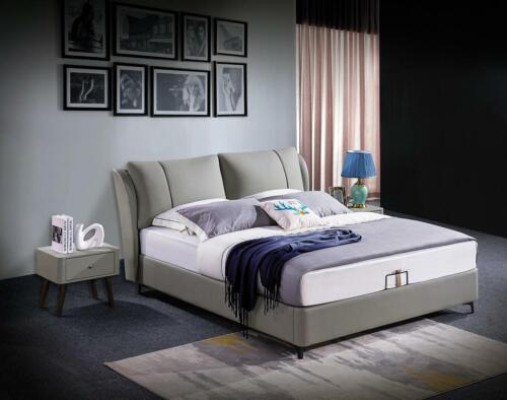 Bed 2x Bedside Table 3 pcs. Bedroom Set Design Modern Luxury Beds Group New