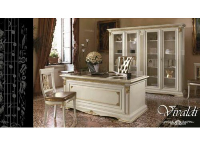 Werkkamer kantoor Meubels Tafel Kast Stoel 3-delige set massief hout