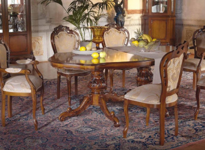 Zet 6x stoelen Luxe bekleding Ontwerpstoel Stoelen Zit Lehne Büro Eetkamer