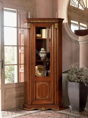 Vitrines Glazen kast Barok Rococo Klassieke vitrinekast Kast vitrinekast