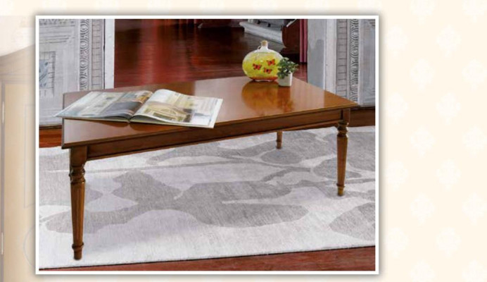 Klassieke salontafel houten tafel bijzettafel tafels woonkamer hout