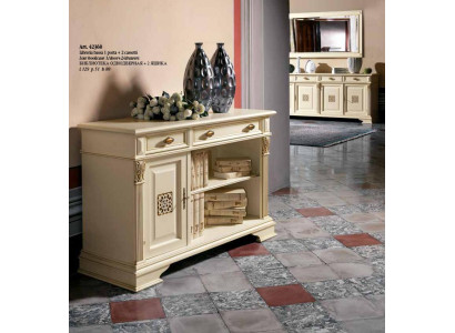 Italiaanse designmeubelen Antiek - Houten bar dressoir kast commode