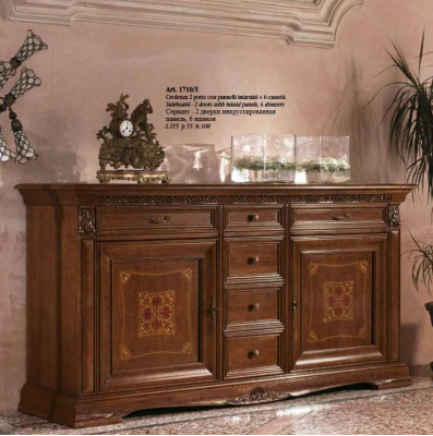 Barok Rococo Buffet commode Luxe commodes Antieke stijl Echt massief hout Nieuw xxl groot