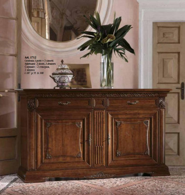 XXL Buffet ladenkast kast Barok Rococo decoratieve dressoir console