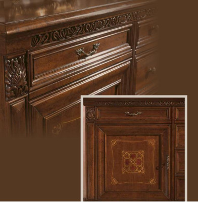 Barok Rococo Buffet commode Luxe commodes Antieke stijl Echt massief hout Nieuw xxl groot