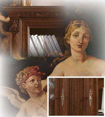 XXL Buffet ladenkast kast Barok Rococo decoratieve dressoir console