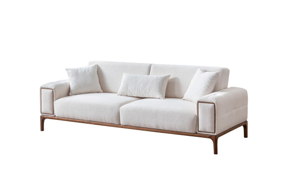 Bankstel 3+3+1 zits + salontafel 4-delig set gestoffeerde meubels bank bank